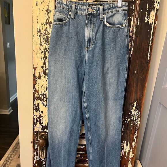 Lee Vintage Modern High Rise Relaxed Stovepipe Jeans. Women’s size 26. - Picture 1 of 13